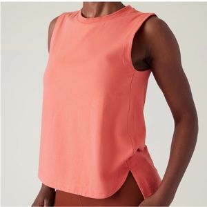 Athleta effortless Tank Small Petite Soft Persimmon